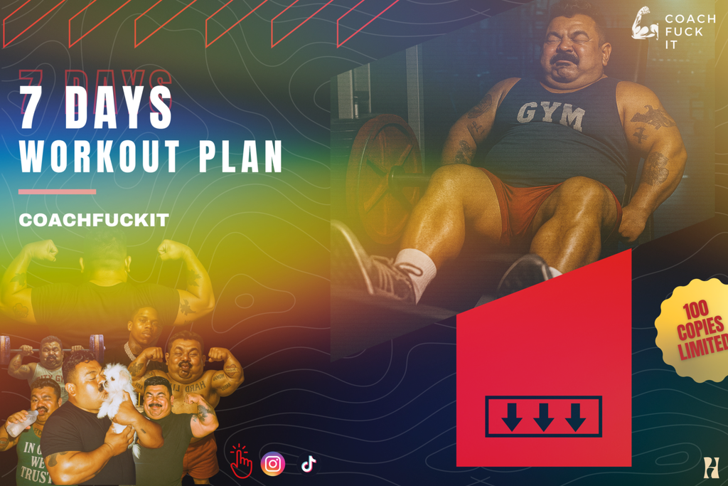 LORD - 7 Days Workout Plan (Muscle Strength + Hypertrophy)