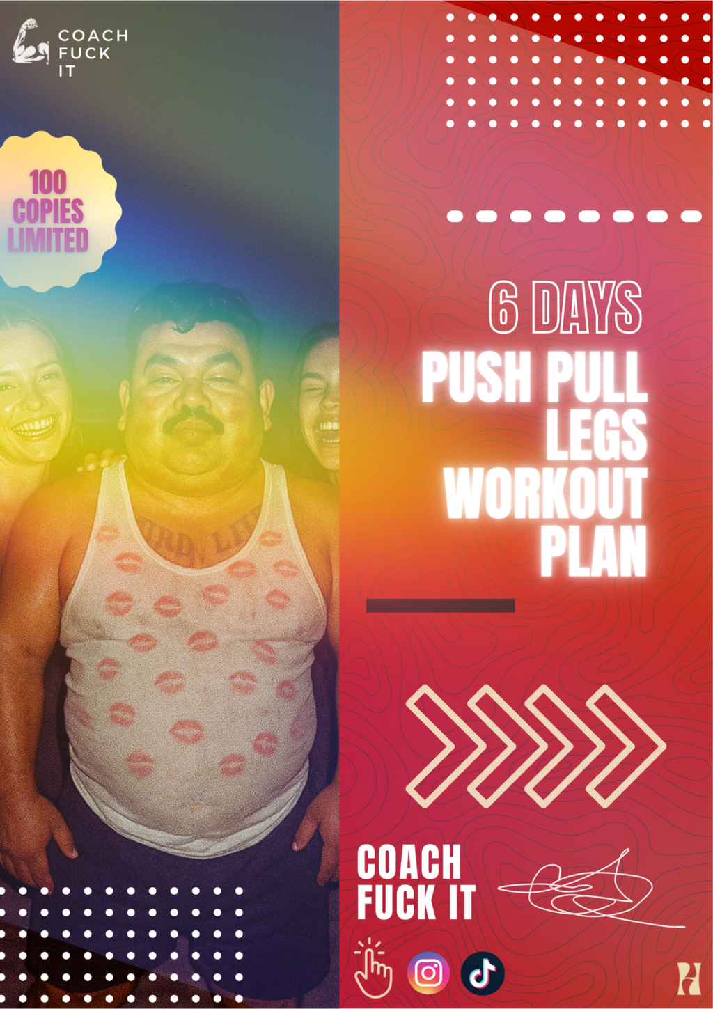 JACKWD - 6 Days Workout Plan (Muscle Hypertrophy)